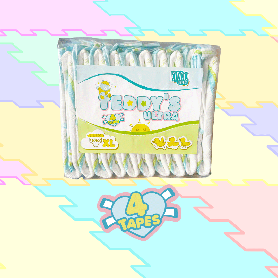 Kiddo Teddy's Ultra - 4 Tapes